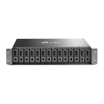 TP-Link TL-MC1400 network equipment chassis Black
