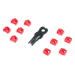 LogiLink RJ45 Port Blocker, 1 Key + 10 Locks, economy type