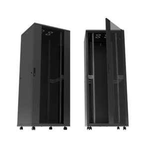 Image of LogiLink D22S61B rack cabinet Freestanding rack Black