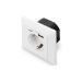 Digitus Safety Plug for Flush Mounting with 1 x USB Type-C™, 1 x USB A