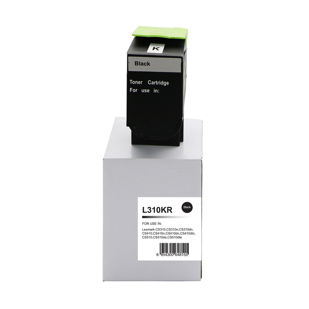 Image of CTS Wholesale Remanufactured Lexmark CS310 Black Toner 70C2HK0 702HK a