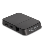 DeLOCK Smartphone Docking Station 4K with integrated holder - HDMI / USB / Hub / SD / Micro SD for Android or Windows