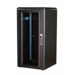 Equip Dynamic Flex 19' Cabinet, 22U, 600X600MM, RAL9005 Black