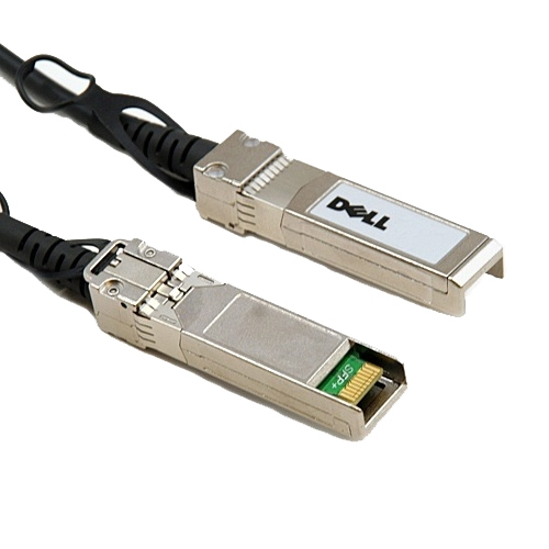 Photos - Cable (video, audio, USB) Dell 470-AAVK fibre optic cable 0.5 m SFP+ Black 