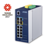 PLANET IGS-5225-8T2S2X network switch Managed L3 Gigabit Ethernet (10/100/1000) Blue, Silver