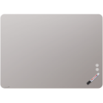 Legamaster MATTE RC glassboard 90x120cm warm grey