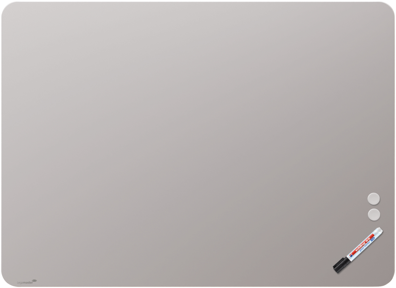 Legamaster RC Matte Glassboard 90x120 Warm Grey 34530J