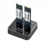 Simplecom SD550 storage drive docking station USB 3.2 Gen 2 (3.1 Gen 2) Type-C Black