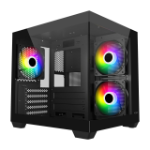 FSP S140-BA Case Mini Tower mITX, mATX Black ARGB