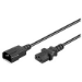 Microconnect AK 5029 power cable Black 0.6 m C13 coupler C14 coupler