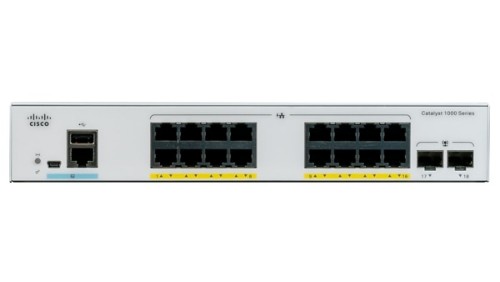 Cisco Catalyst C1000-16T-2G-L network switch Managed L2 Gigabit Ethernet (10/100/1000) Grey