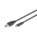 Digitus USB-C connection cable, USB-A - USB-C