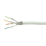 LogiLink CPV0043 networking cable White 50 m Cat6a S/FTP (S-STP)