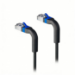 Lanview Network Cable CAT6A U/FTP Slim & Bendable Halogenfree (LSZH) 0.25m Black networking cable U/FTP (STP)