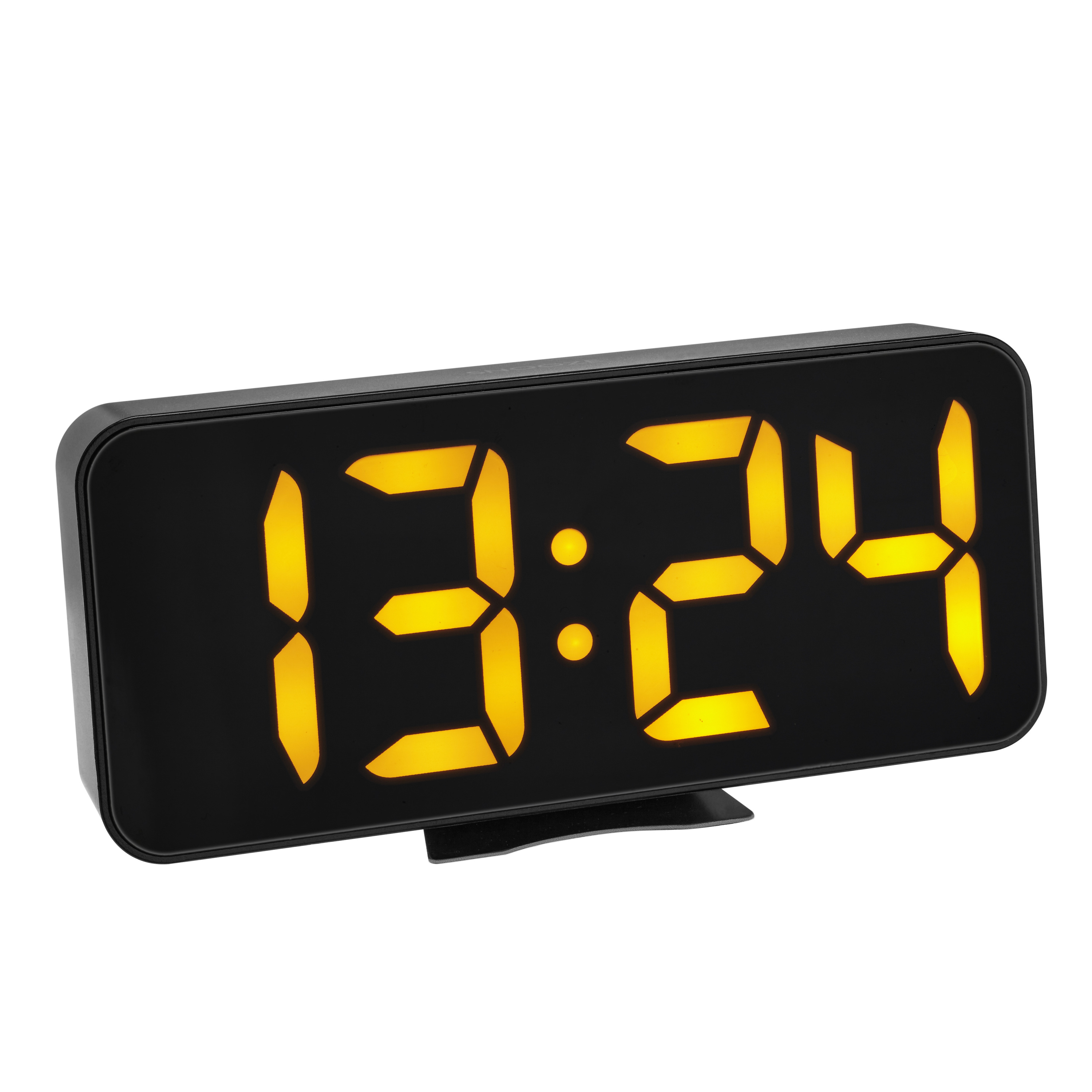 Image of TFA-Dostmann 60.2027.01 - Digital alarm clock - Black - Plastic -...