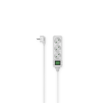 Hama 00223001 power extension 1.4 m 3 AC outlet(s) Indoor White