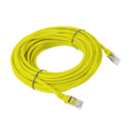 Lanberg PCU5-10CC-1000-Y networking cable Yellow 10 m Cat5e U/UTP (UTP)