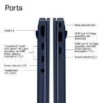 HP EBXG2A14AI RA7P450 32GB/512 W11P Copilot+ PC AMD Ryzen AI 7 PRO Laptop 35.6 cm (14") WUXGA LPDDR5x-SDRAM 512 GB SSD Wi-Fi 7 (802.11be) Windows 11 Pro Blue