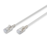 FDL SLIM 5M CAT.6a F-FTP LSZH PATCH CABLE  - GREY (SNAGPROOF)