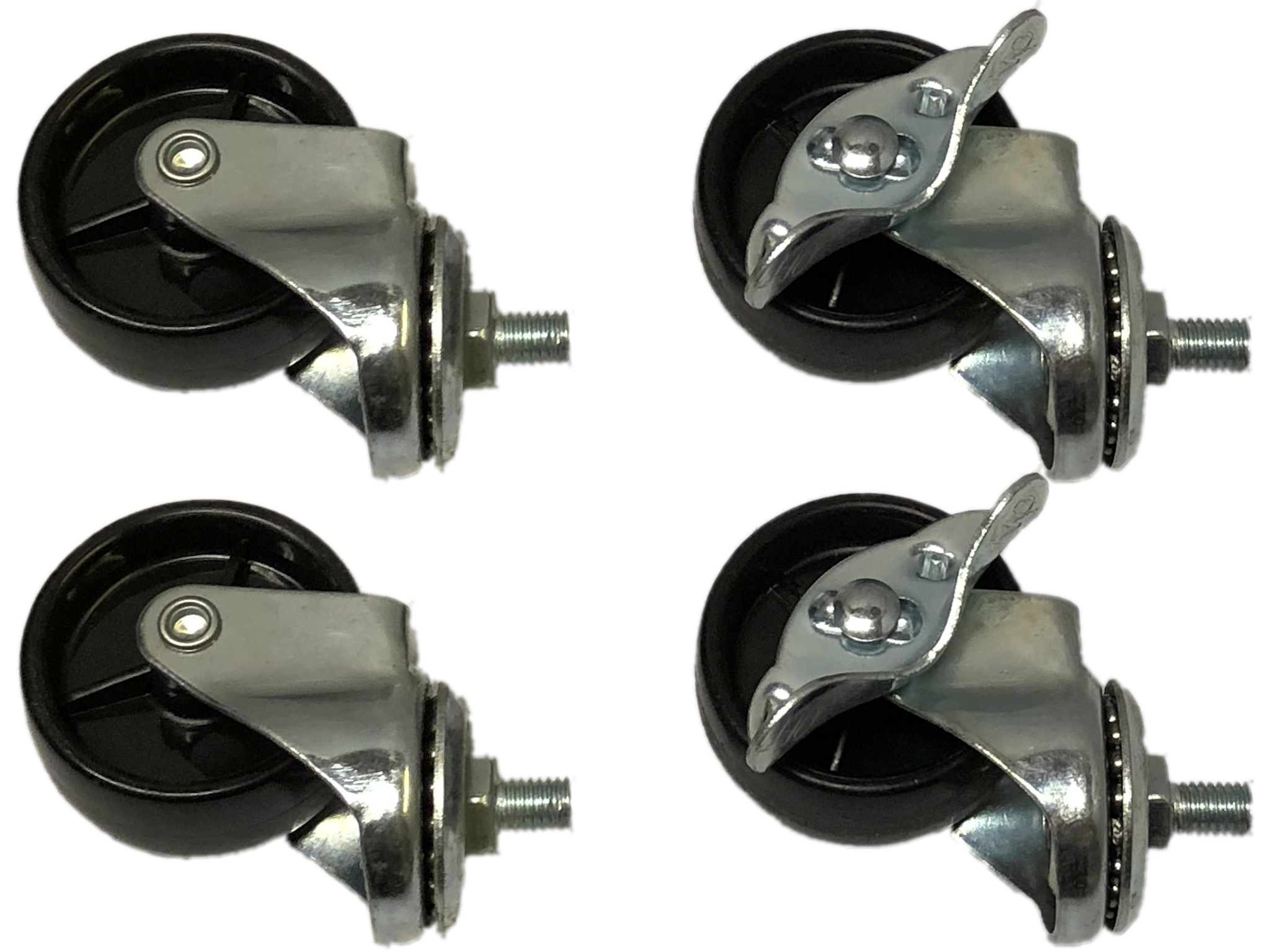 Image of Sandberg Wheels for Alu Slatwall 4-pack