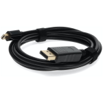 AddOn Networks MINIDP2DPMM2M InfiniBand cable 2 m Mini-DisplayPort 1.1 Black