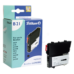 Pelikan 4106186/B21 Ink cartridge black, 300 pages 10ml (replaces Brother LC985BK) for Brother DCP-J 125