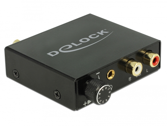 Image of DeLOCK 63972 audio converter Black