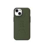 Urban Armor Gear Civilian Magsafe mobile phone case 15.5 cm (6.1") Cover Olive