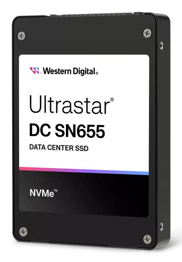 Image of Western Digital Ultrastar DC SN655 U.3 3.84 TB PCI Express 4.0 3D...