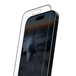 PanzerGlass ® Stealth Screen Protector w. Black Frame iPhone 17 | iPhone 16 Pro | Ultra-Wide Fit w. FASTFIT IN-A-BOX