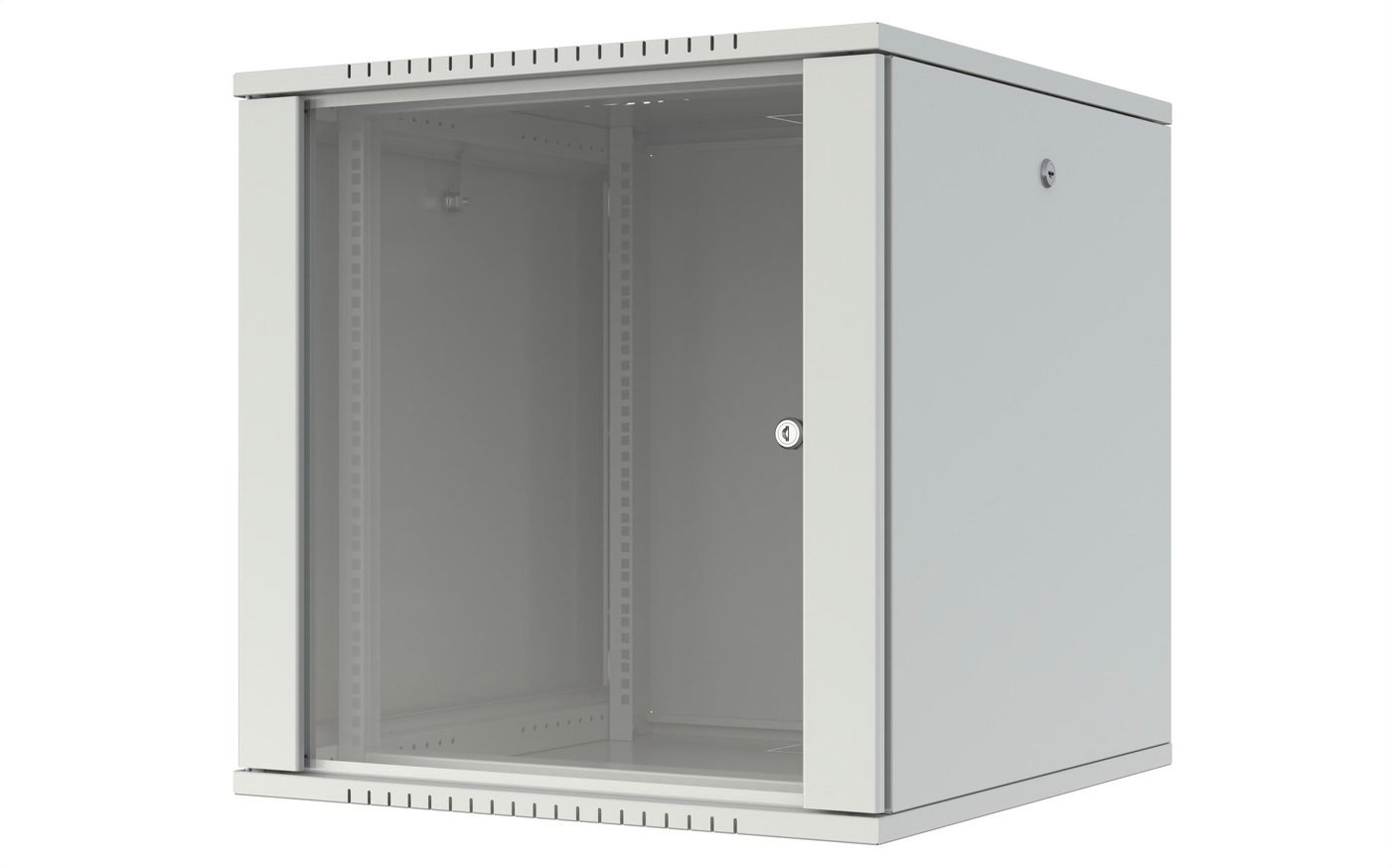 Quick Assembly Flat pack 19"  12U Rack Wall Mount W:600 x  D:600 x H:645mm - White