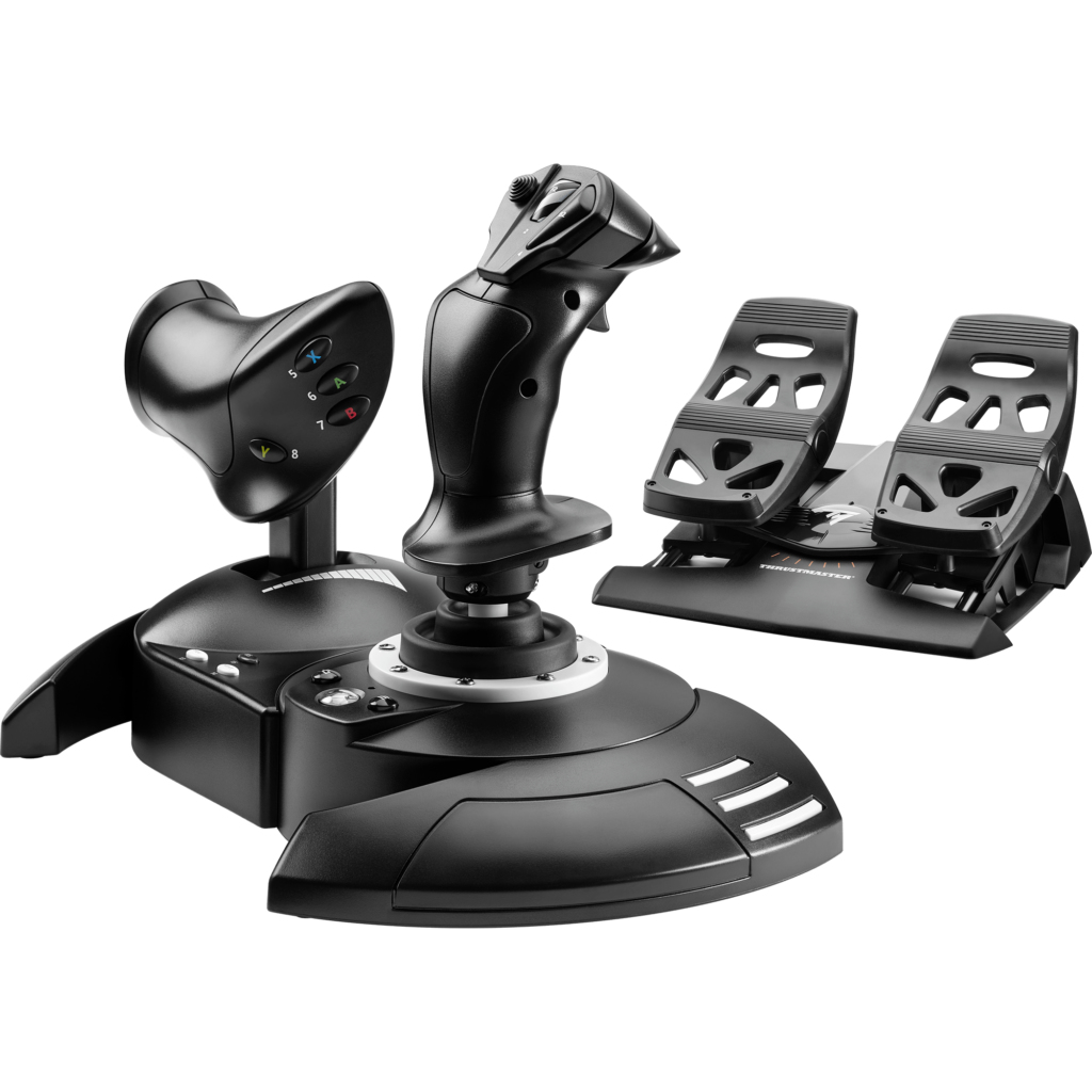 Image of Thrustmaster T.Flight Full Kit X Black USB Joystick Analogue /...