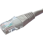 Cablenet 30m Cat5e RJ45 Grey U/UTP PVC 24AWG Flush Moulded Booted Patch Lead