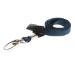 Digital ID 10mm Recycled Plain Dark Blue Lanyards with Metal Lobster Clip (Pack of 100)