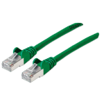 Intellinet IEC-C6AS-GR-7 networking cable Green 78.7" (2 m) Cat6a U/UTP (UTP)