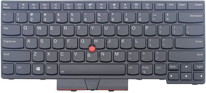Image of Lenovo 01AX504 notebook spare part Keyboard