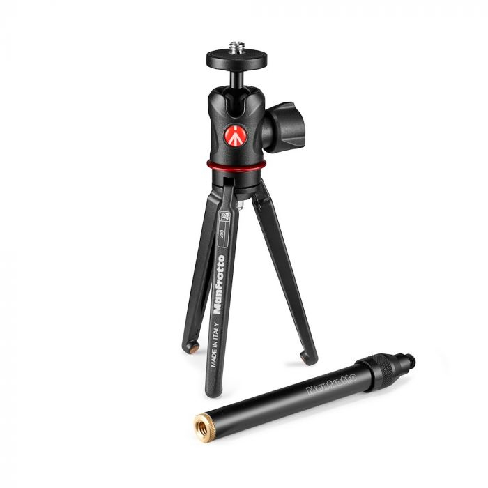 Manfrotto 209,492LONG-1 stativ Digital/film kameror 3 ben Svart