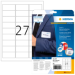 HERMA 4511 self-adhesive label Rounded rectangle White 540 pc(s)