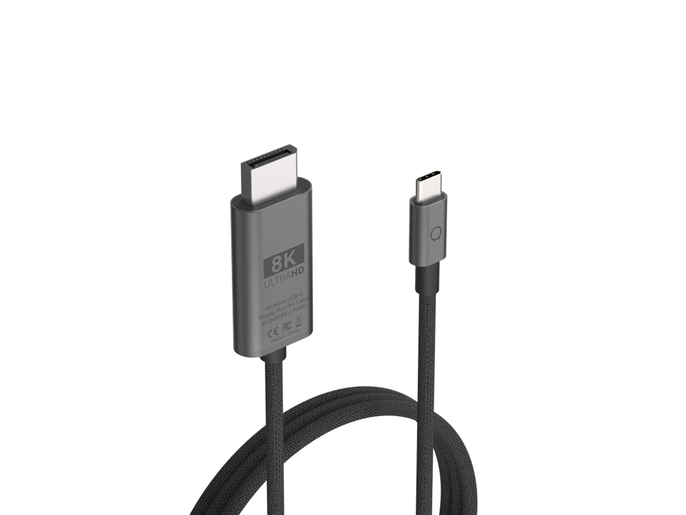 Photos - Cable (video, audio, USB) LINQ byELEMENTS 8K/60Hz USB-C to DisplayPort Pro Cable 2m LQ48024 