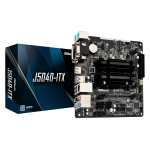 Asrock J5040-ITX Integrated Intel Quad-Core J5040 Mini ITX DDR4 SODIMM VGA DVI HDMI