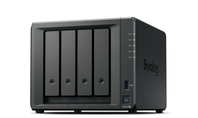 Image of Synology DiskStation DS423+ NAS Desktop Ethernet LAN Black J4125