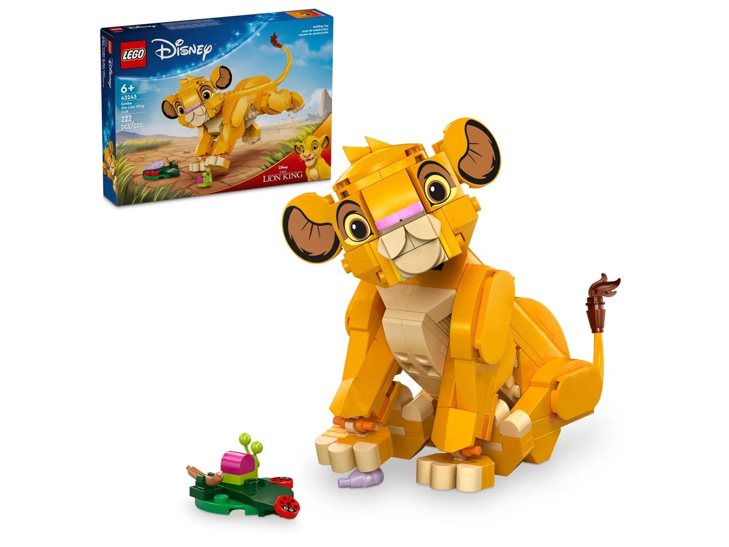 LEGO Disney 43243 KrÃ³l Lew â€” Lwiatko S