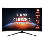 MSI G321CQPDE E2 computer monitor 80 cm (31.5") 2560 x 1440 pixels Wide Quad HD LCD Black