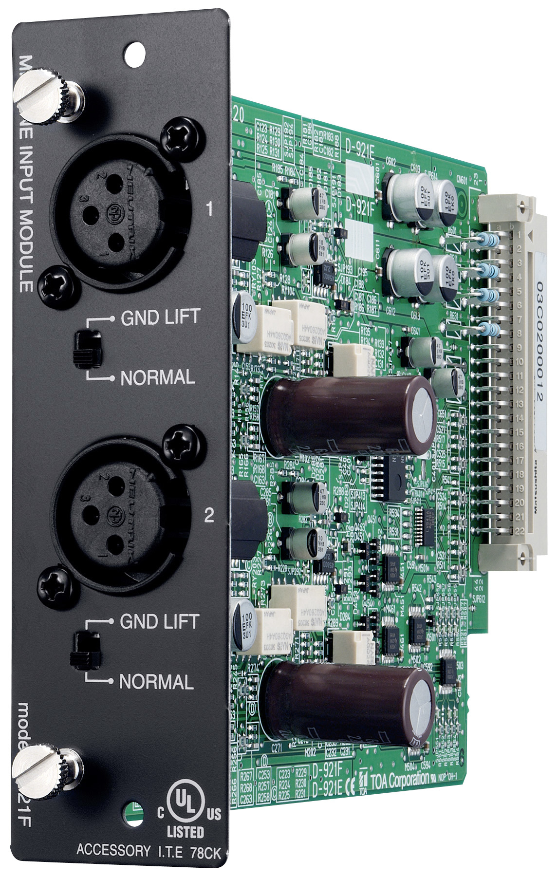TOA D-921F audio module