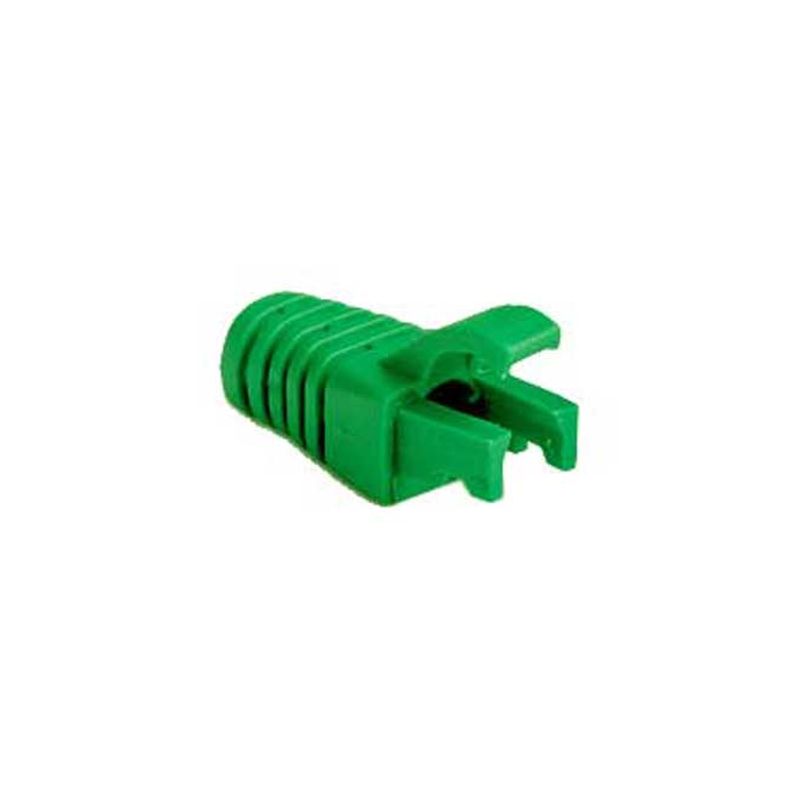 Image of FDL RJ45 CABLE BOOT WITH LATCH PROTECTOR - GREEN
