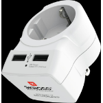 Skross travel adapter Europe to USA with 2x USB-A ports