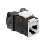 Leviton Atlas-X1 RJ-45 Black, White