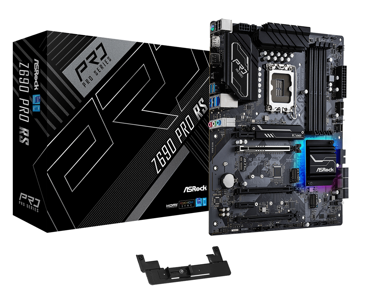 Image of Asrock Z690 PRO RS Intel Z690 LGA 1700 ATX