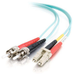 C2G 85543 fibre optic cable 5 m LC ST OFNR Turquoise