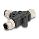 DeLOCK 60580 Kabel splitter/combiner Kabelsplitter Zwart